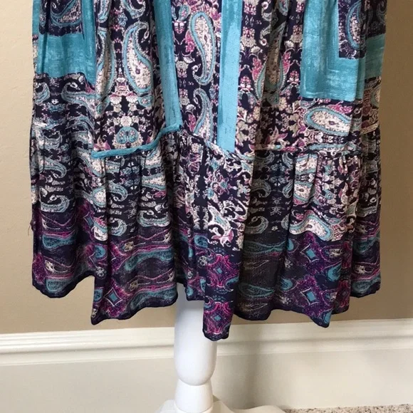 LUCKY BRAND Paisley Print Dress